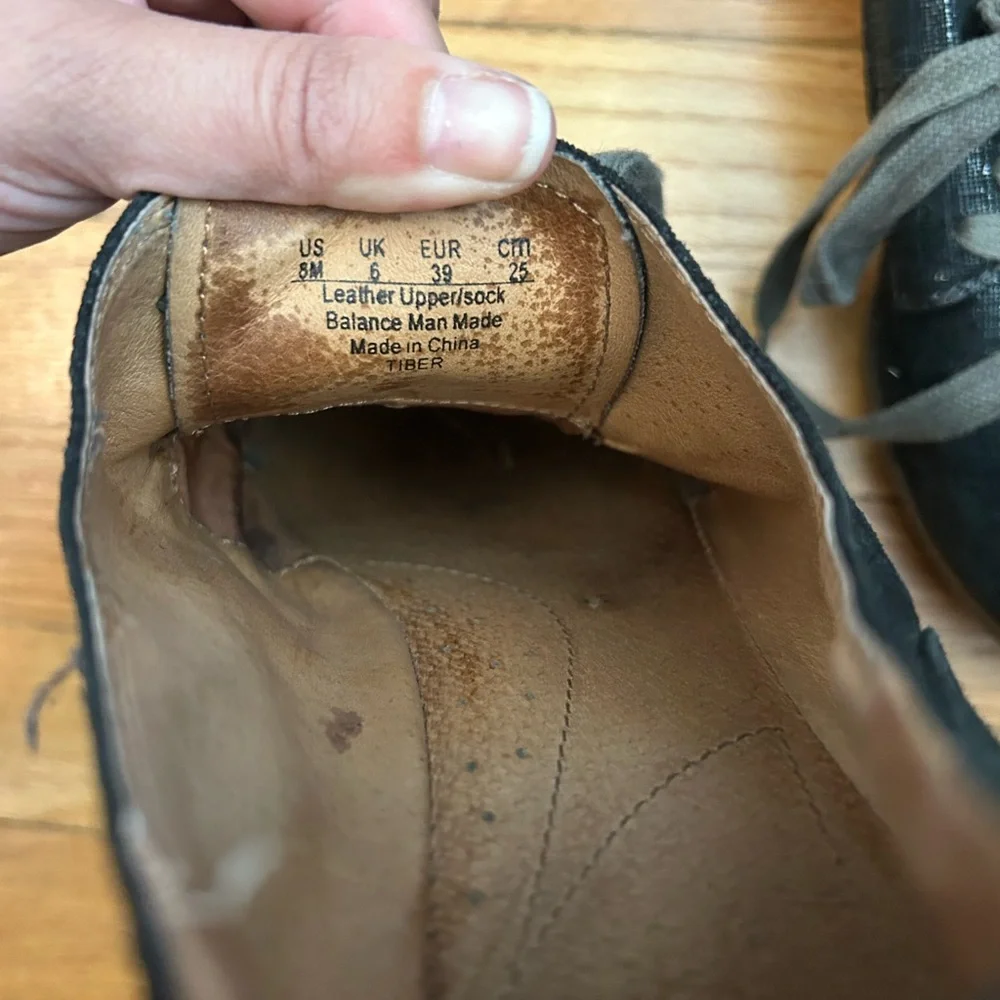 Naya Black Leather Shoes - Picture 6 of 6